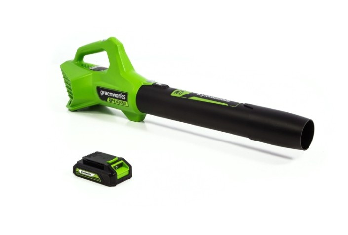 Воздуходувка аккумуляторная GREENWORKS G24ABK2 (2404807UA) [2404807UA]