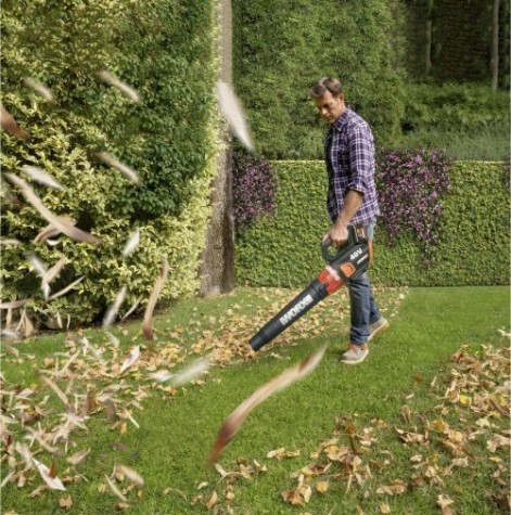 Воздуходувка аккумуляторная Worx WG584E.9 без АКБ и ЗУ бесщеточная [WG584E.9]