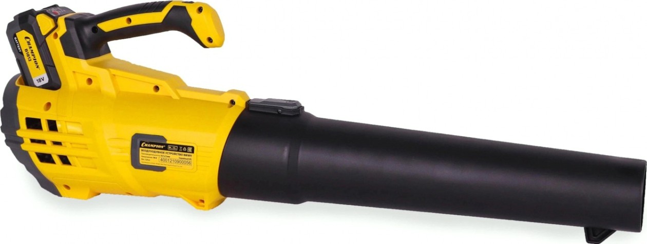 Воздуходувка CHAMPION BB1811 аккумуляторная без АКБ и ЗУ Воздуходувка CHAMPION BB1811 аккумуляторная без АКБ и ЗУ