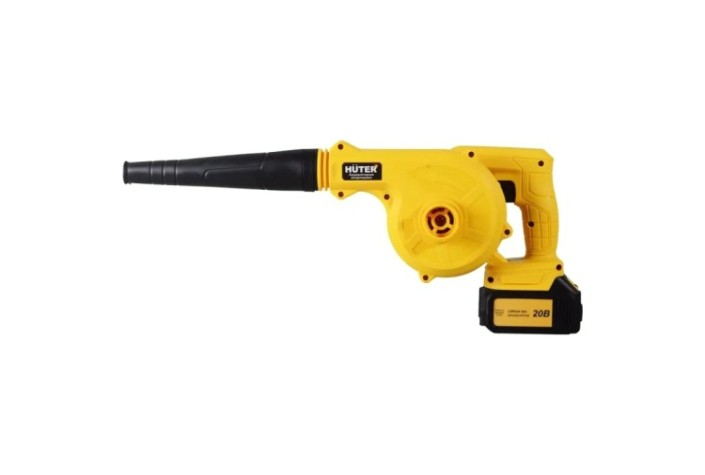 Воздуходувка-пылесос аккумуляторная HUTER CB-20Li EA (в комплекте с 1 АКБ и ЗУ) [70/13/64]
