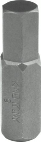 Вставка бита торцевая KING TONY 10 мм, Hex 9 мм, 36 мм [163609H]