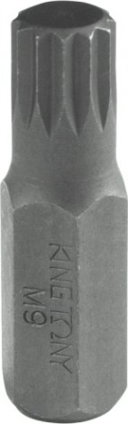 Вставка бита торцевая KING TONY 10 мм, Spline м9, 36 мм [163609M]