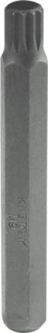 Вставка бита торцевая KING TONY 10 мм, Spline м9, 80 мм [168009M]