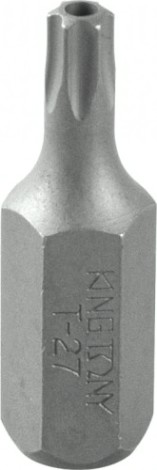 Вставка бита торцевая KING TONY 10 мм, Torx т27, 36 мм, с отверстием [163627U]