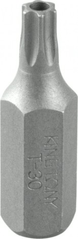 Вставка бита торцевая KING TONY 10 мм, Torx т30, 36 мм, с отверстием [163630U]