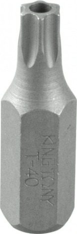 Вставка бита торцевая KING TONY 10 мм, Torx т40, 36 мм, с отверстием [163640U]