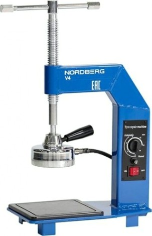 Вулканизатор NORDBERG V4 с 1м нагревательным элементом, настольный [ЦБ-00007997]