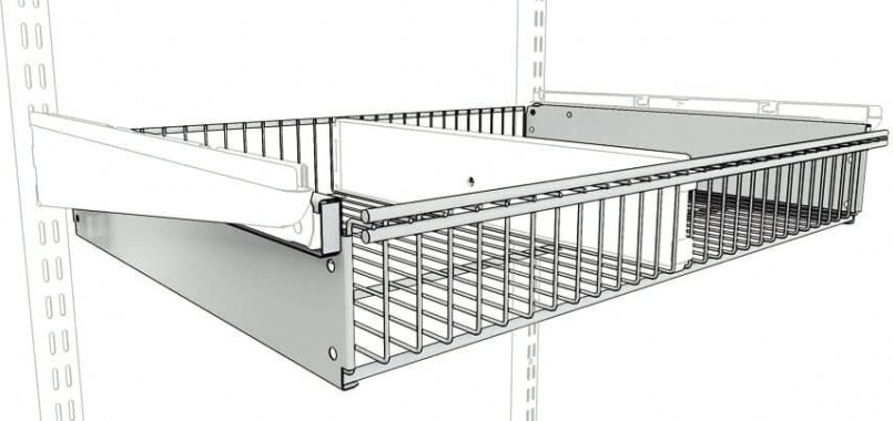 Выдвижная корзина ТИТАН-GS 863*440*181 [ЦБ000006659]
