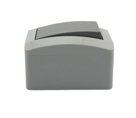 Выключатель Kranz KR-78-0608 одноклавишный INDUSTRIAL IP54, о/у, серый