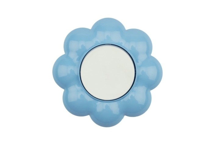 Выключатель Kranz KR-78-0626 одноклавишный HAPPY с/у, Цветок, белый/голубой Выключатель Kranz KR-78-0626 одноклавишный HAPPY с/у, Цветок, белый/голубой