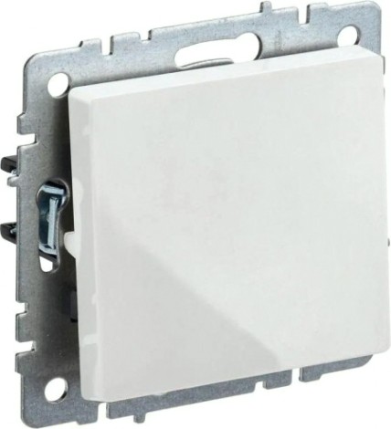 Выключатель одноклавишный IEK BRITE ВС10-1-0-БрБ 10А белый [BR-V10-0-10-K01]