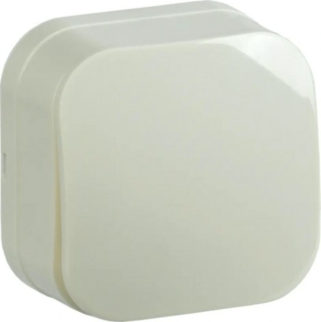 Выключатель одноклавишный IEK GLORY ВС20-1-0-ХК 10А кремовый [EVH10-K33-10]