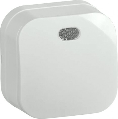 Выключатель одноклавишный IEK GLORY ВС20-1-1-ХБ 10А с индикацией, белый [EVH11-K01-10]