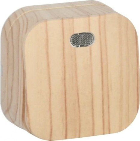 Выключатель одноклавишный IEK GLORY ВС20-1-1-ХС 10А с индикацией, сосна [EVH11-K34-10]