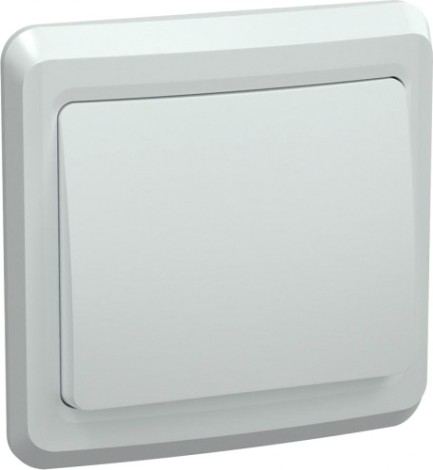 Выключатель одноклавишный IEK Вега ВС10-1-0-ВБ 10А IP20 белый [EVV10-K01-10-DM]