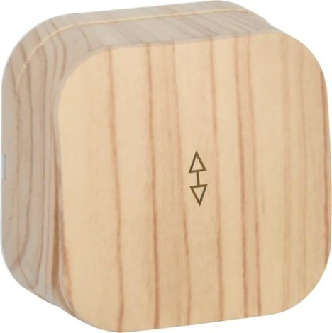 Выключатель проходной IEK GLORY ВСп10-1-0-ХС 1-клавишный 10А сосна [EVH12-K34-10]