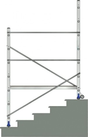 Вышка-тура АЛЮМЕТ 4107 Серия Техно-3