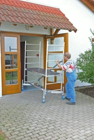 Вышка-тура алюминиевая KRAUSE MONTO "ClimTec" Н-3 м