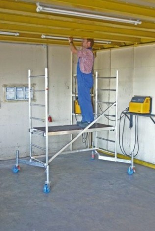 Вышка-тура алюминиевая KRAUSE MONTO "ClimTec" Н-3 м