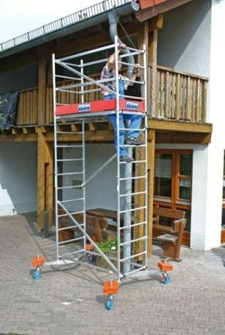 Вышка-тура алюминиевая KRAUSE MONTO "ClimTec" Н-5 м