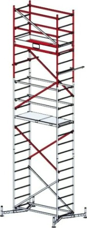 Вышка-тура алюминиевая KRAUSE MONTO "ClimTec" Н-7 м