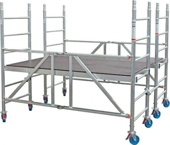 Вышка-тура алюминиевая KRAUSE MONTO "ProTec XS-P" Н- 3,7 м 920218 [920218]