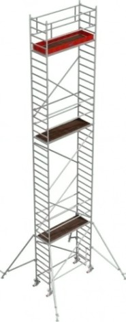 Вышка-тура алюминиевая KRAUSE STABILO 10-2 Н-13,4 м 731401 [731401]