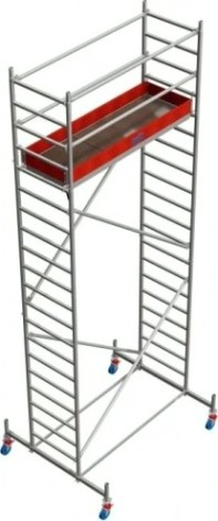 Вышка-тура алюминиевая KRAUSE STABILO 10-2 Н- 6,4 м 731333 [731333]