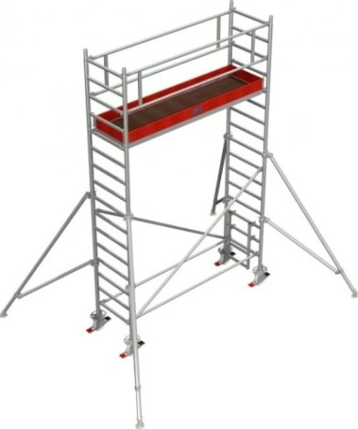 Вышка-тура алюминиевая KRAUSE STABILO 1000-2,5 Н- 5,3м 748058 [748058]