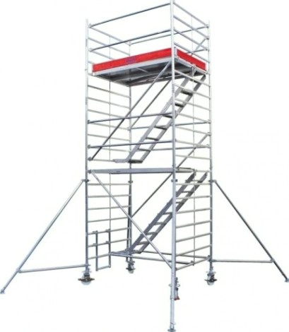 Вышка-тура алюминиевая KRAUSE STABILO 5500-2 Н- 4,5 м 769008 [769008]