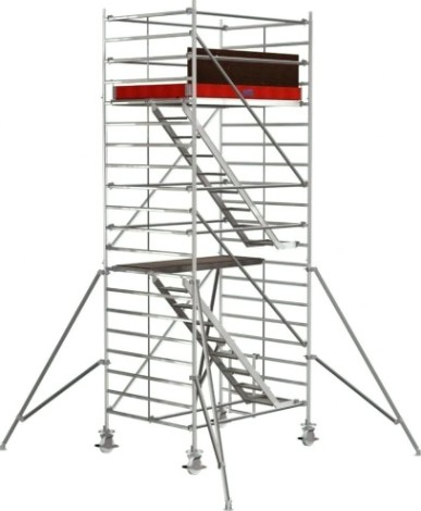 Вышка-тура алюминиевая KRAUSE STABILO 5500-2 Н- 6,5 м 769015 [769015]