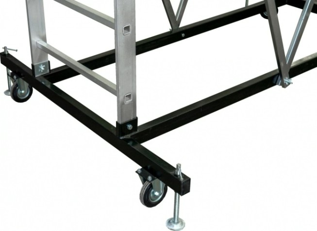 Вышка-тура алюминиевая Sarayli 2x13 + 2x13 с подъемным механизмом [5313]