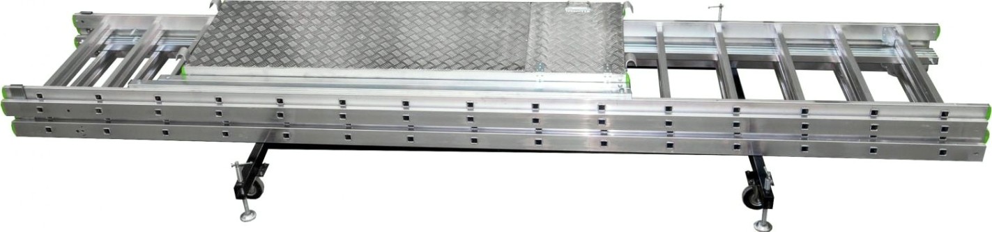 Вышка-тура алюминиевая Sarayli 2x15 + 2x15 с подъемным механизмом [5315]