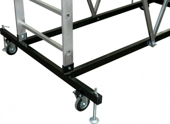 Вышка-тура алюминиевая Sarayli 2x15 + 2x15 с подъемным механизмом [5315]