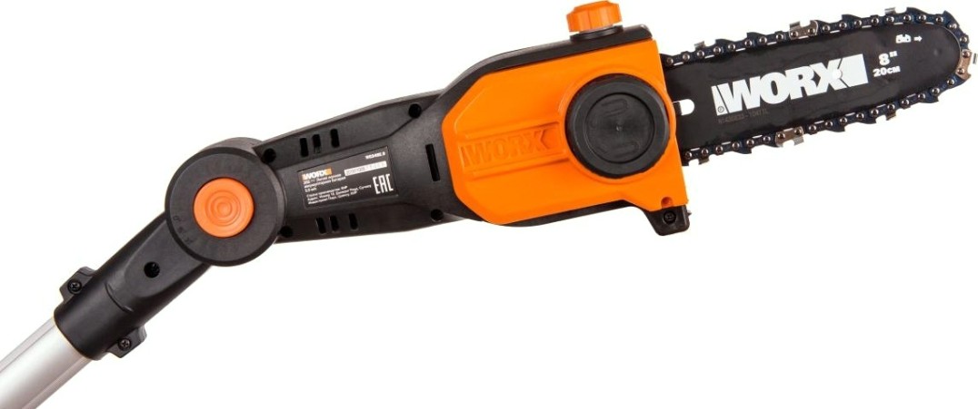 Высоторез аккумуляторный Worx WG349E.9 без АКБ и ЗУ телескопический [WG349E.9]
