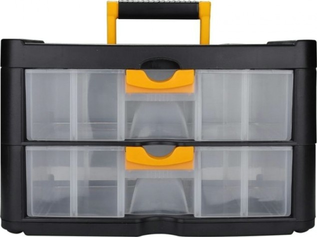 Ящик для инструмента DEKO DKTB19 2 выдвижных ящика (40х20х24см) [065-0824]