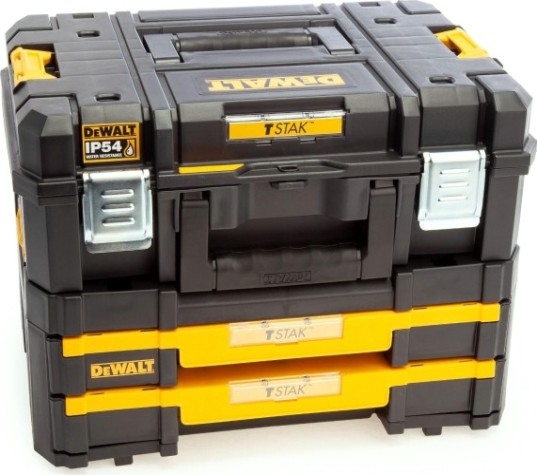 Ящик для инструмента DeWALT TSTAK комплект из 2-х модулей dw ii+iv [DWST83395-1]