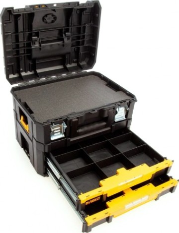 Ящик для инструмента DeWALT TSTAK комплект из 2-х модулей dw ii+iv [DWST83395-1]