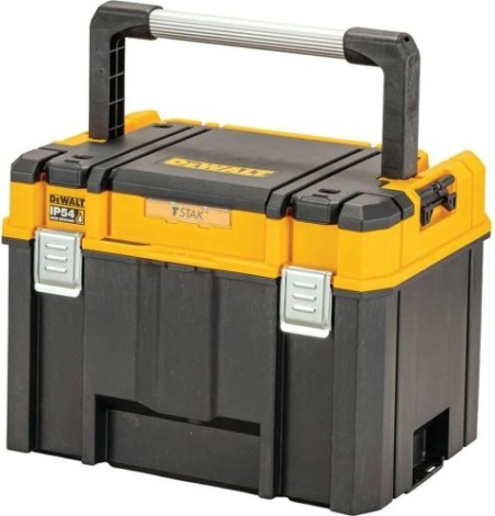 Ящик для инструмента DeWALT TSTAK модуль dw ip54-глубокий с длинной ручкой [DWST83343-1]