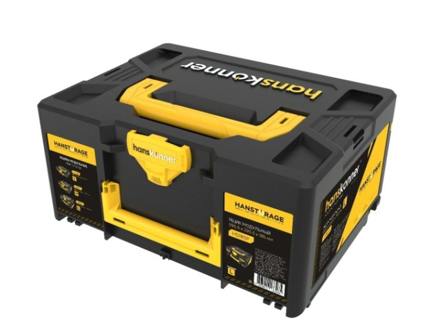 Ящик для инструмента HANSKONNER HS185P модульный L, единая система хранения Ящик для инструмента HANSKONNER HS185P модульный L, единая система хранения