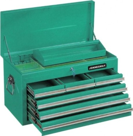 Ящик для инструмента JONNESWAY C-6DA4 6-ти полочный [047047]