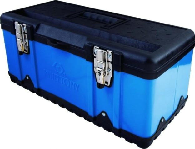 Ящик для инструмента KING TONY 87A08 470x238x203 мм, 2 отсека, полипропилен/сталь
