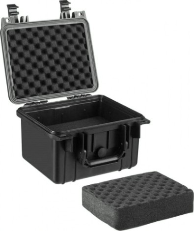 Ящик для инструмента KRAFTOOL "PANZER" ударопрочный пластиковый, степень защиты ip55, 10" [38251-10]