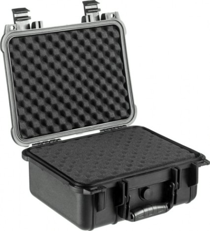 Ящик для инструмента KRAFTOOL "PANZER" ударопрочный пластиковый, степень защиты ip55, 13" [38251-13]