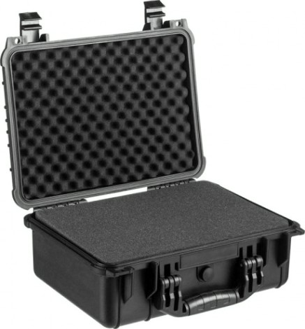 Ящик для инструмента KRAFTOOL "PANZER" ударопрочный пластиковый, степень защиты ip55, 16" [38251-16]