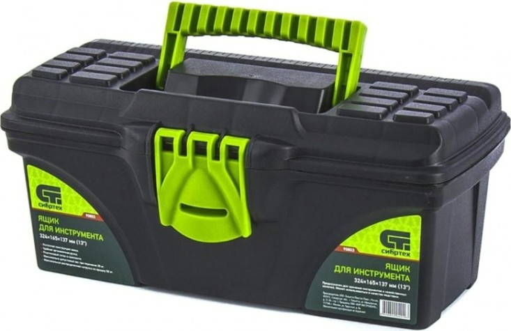 Ящик для инструмента СИБРТЕХ 324х165х137 мм [90803]