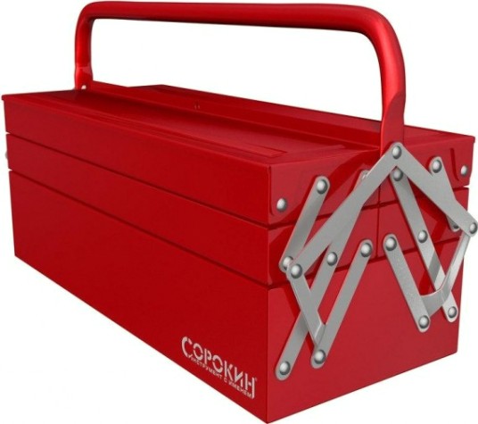 Ящик для инструмента СОРОКИН 5 отделений 27.145 [27.145]