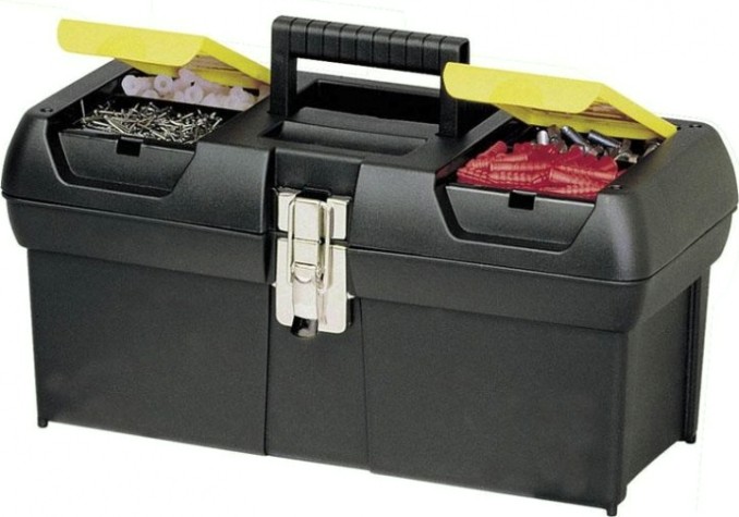 Ящик для инструмента STANLEY 2000 METAL LATCH TOOLBOX 12.5" 1-92-064 [1-92-064]