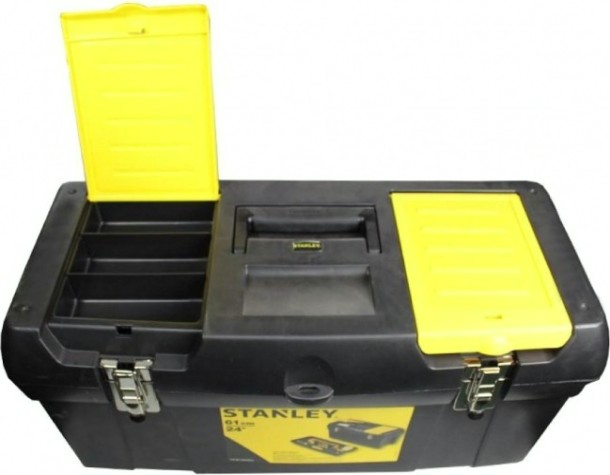 Ящик для инструмента STANLEY 2000 METAL LATCH TOOLBOX 24" 1-92-067 [1-92-067]