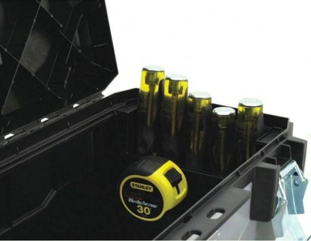 Ящик для инструмента STANLEY FATMAX GREY METAL PLASTIC TOOLBOX 26" 1-95-617 [1-95-617]